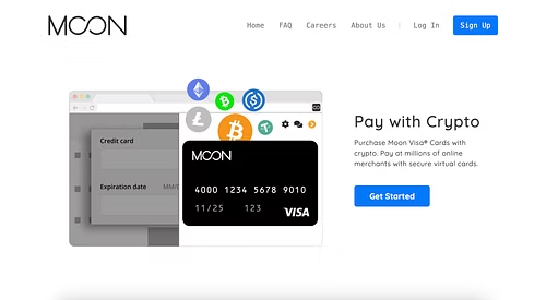 Moon logo - Fintech company using Outpost for Technical Product Manager